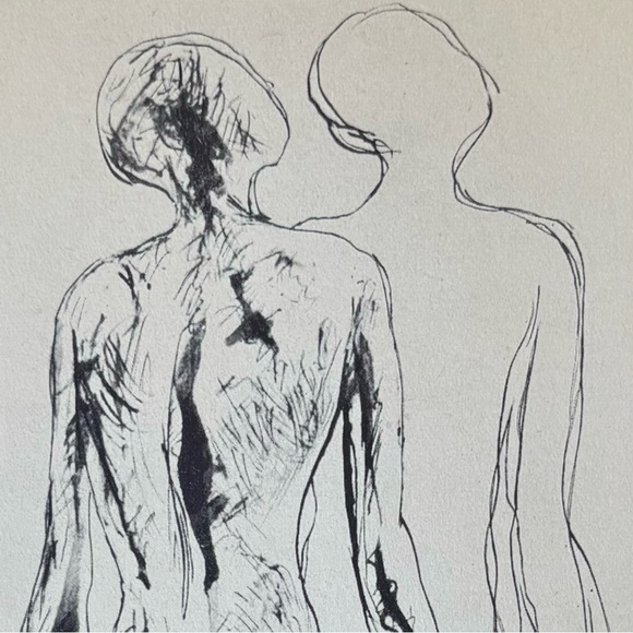 NUDE Gino Bonichi SCIPIONE 1933 Fine Art Print Vintage 1940’s Antique Original - Picture 2 of 8